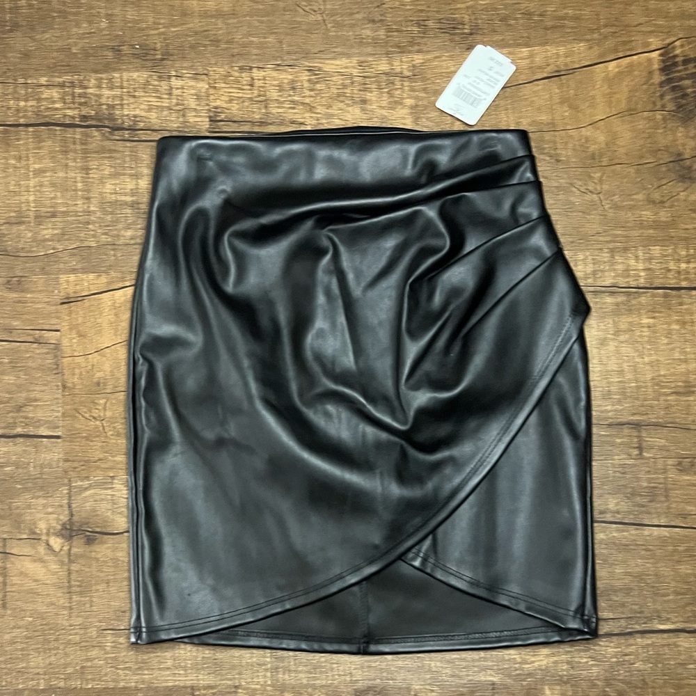 Windsor pleather skirt